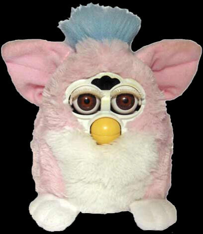 Baby Pink Furby Baby 1999